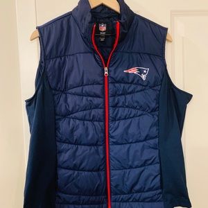 NFL Proshop New England Patriots Full Zip Vest